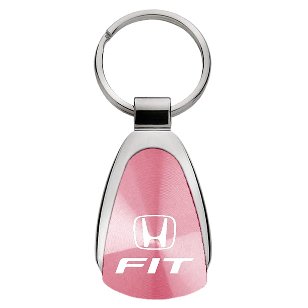 Pink Teardrop Keychain KCPNK.FIT - Officially Licensed for Honda Fit