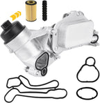 Engine Oil Cooler Filter Housing Assembly for Chevy Cruze Aveo (2011–2019)