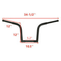 1 1/4" Fat 12" Rise Ape Hanger Handlebar for Harley FLST FXST Sportster XL