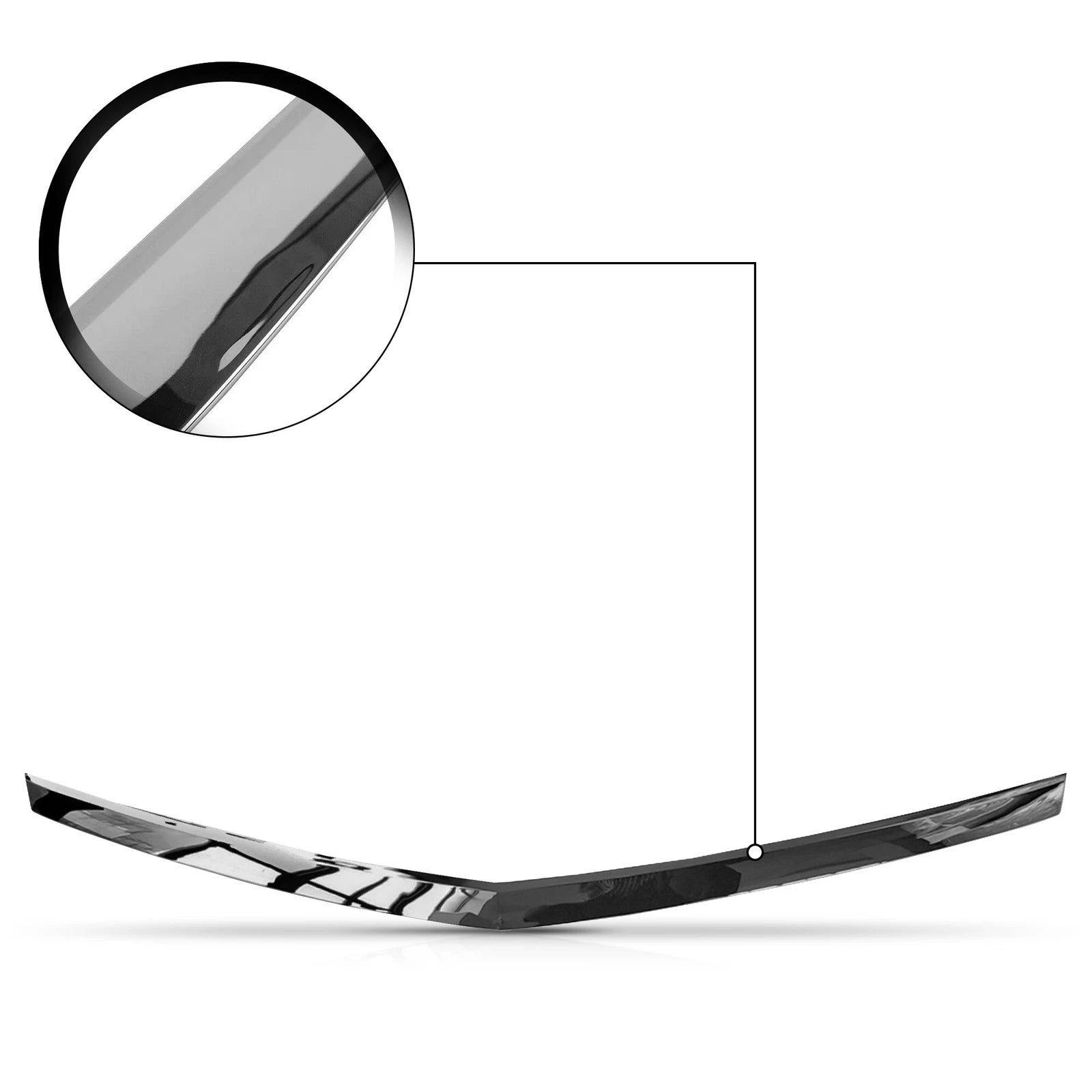 Chrome Hood Trim Molding for Cadillac SRX (2010–2016)