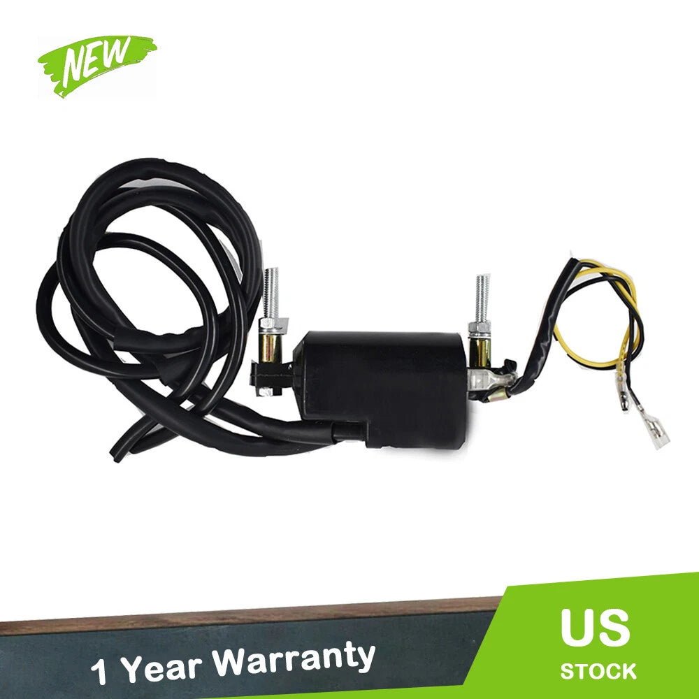 Dual Wire Ignition Coil for Honda Kawasaki Yamaha Suzuki (Various Models)