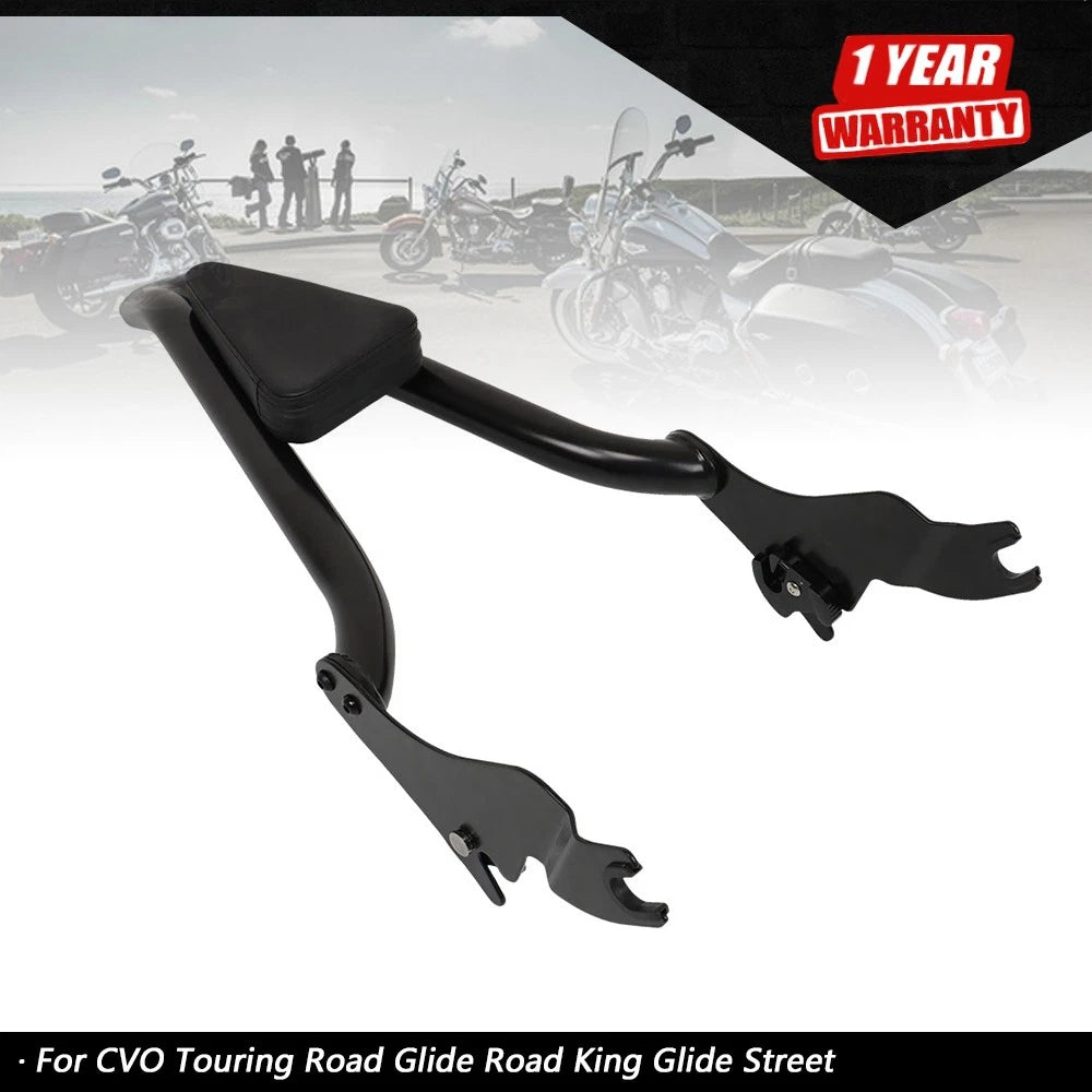22 Inch Backrest Sissy Bar for Harley CVO Touring Road Glide (2014–2023)