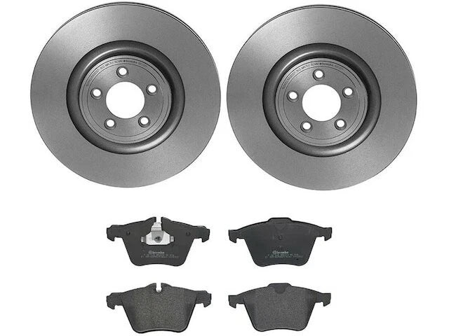 Front Brake Pad and Rotor Kit for Jaguar F-Type (2014–2023) DD493XC