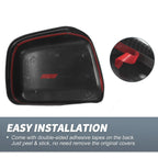 Rearview Mirror Cover Overlay Black Carbon Fiber for Lexus RX300 (1999-2003)