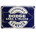 Aluminum Service Sign 12 x 18 for Cars and Trucks