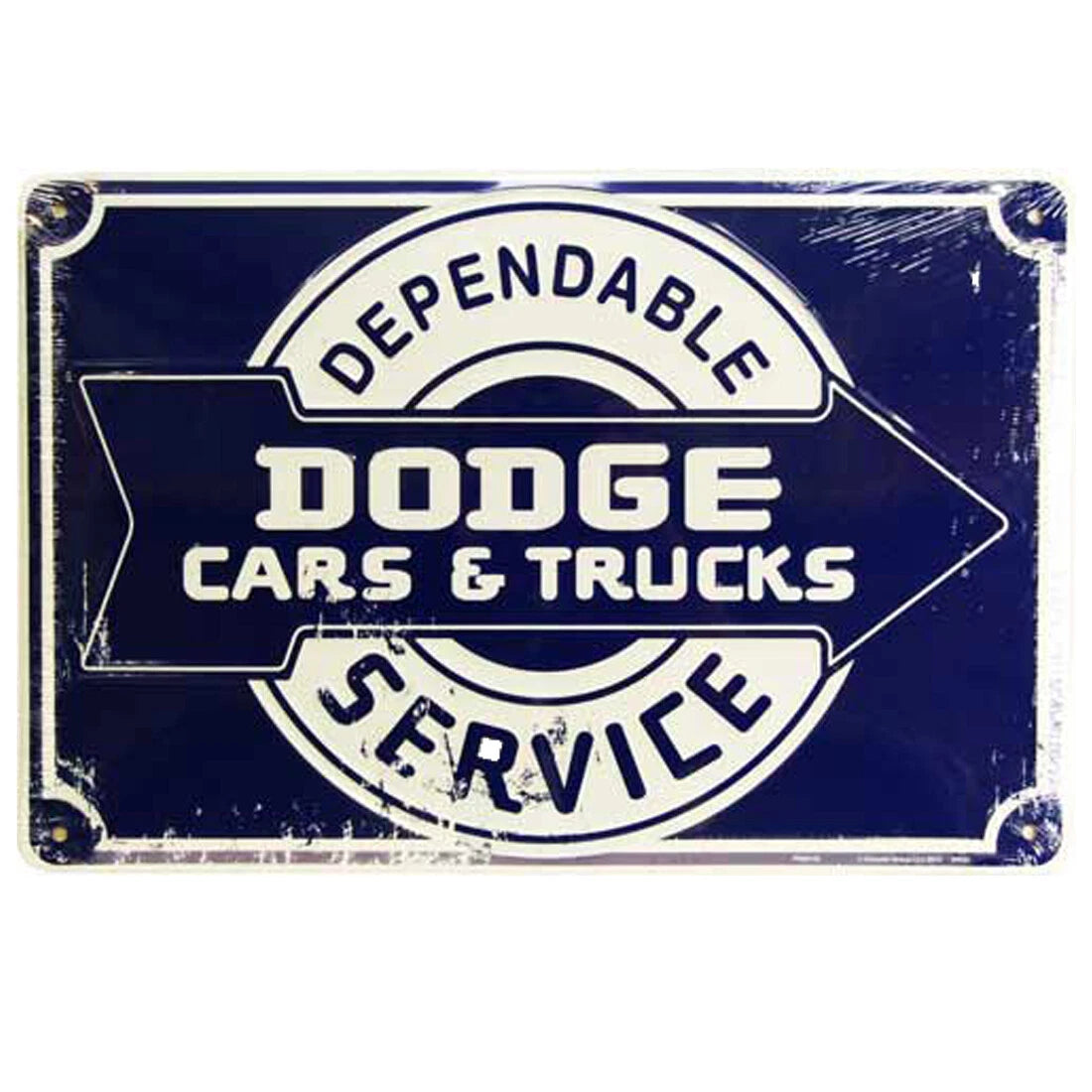 Aluminum Service Sign 12 x 18 for Cars and Trucks