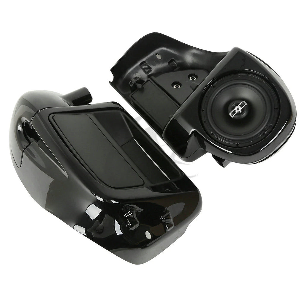 Lower Vented Leg Fairing Speaker Box Pods for Harley Road Glide (2014–2024)