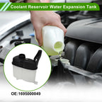 Coolant Expansion Recovery Overflow Tank No. 1695000049 for Mercedes-Benz W169 (2005–2012)