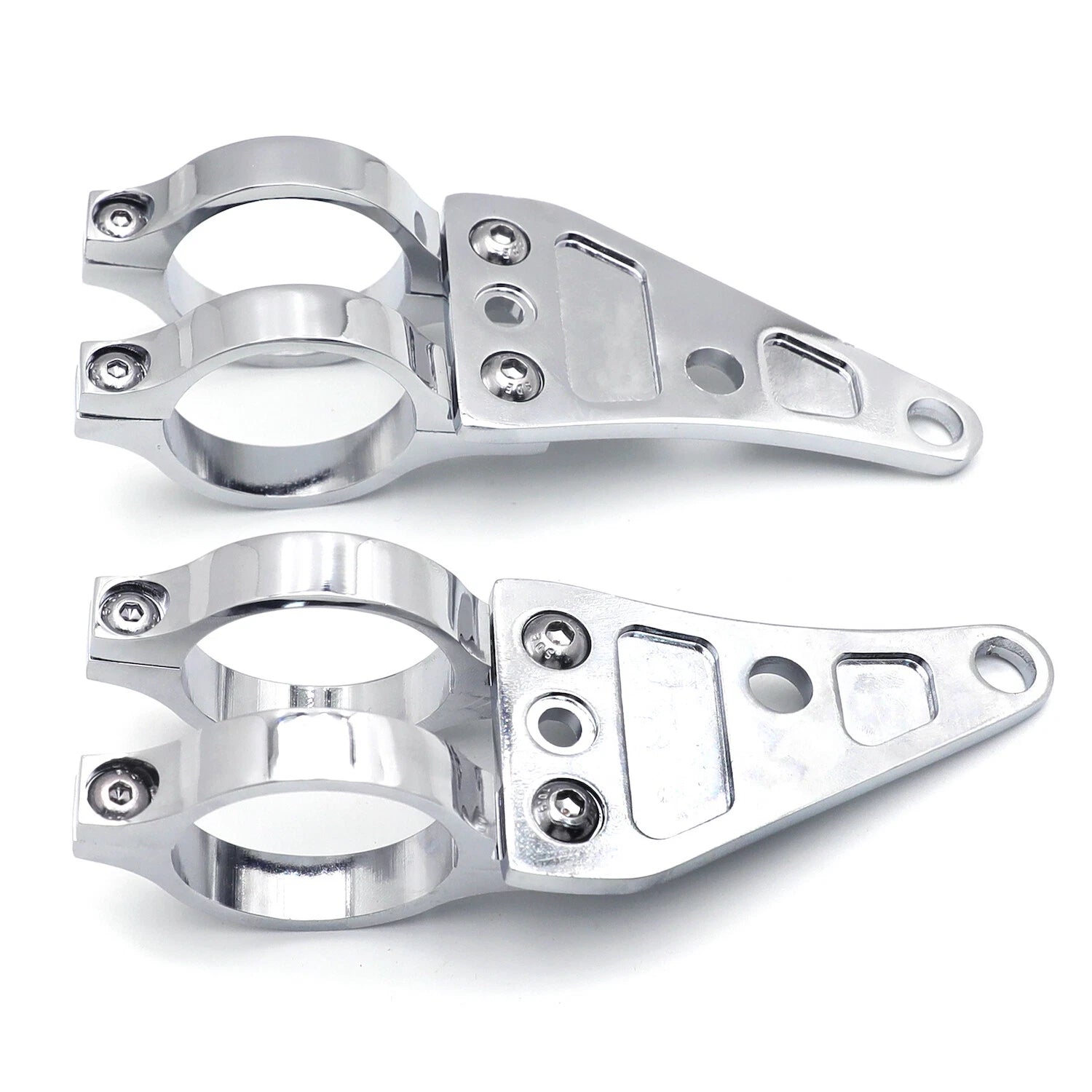 39mm Turn Signal Clamps Headlight Mount Bracket for Harley (Cafe Racer)