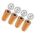 Oil Filter Set of 2 for Mercedes Benz E320 W211 S211 3.2L Diesel (2005–2006) HU721/2x