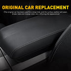 Leather Center Console Lid Armrest Cover for Cadillac CTS (2008–2014) PY