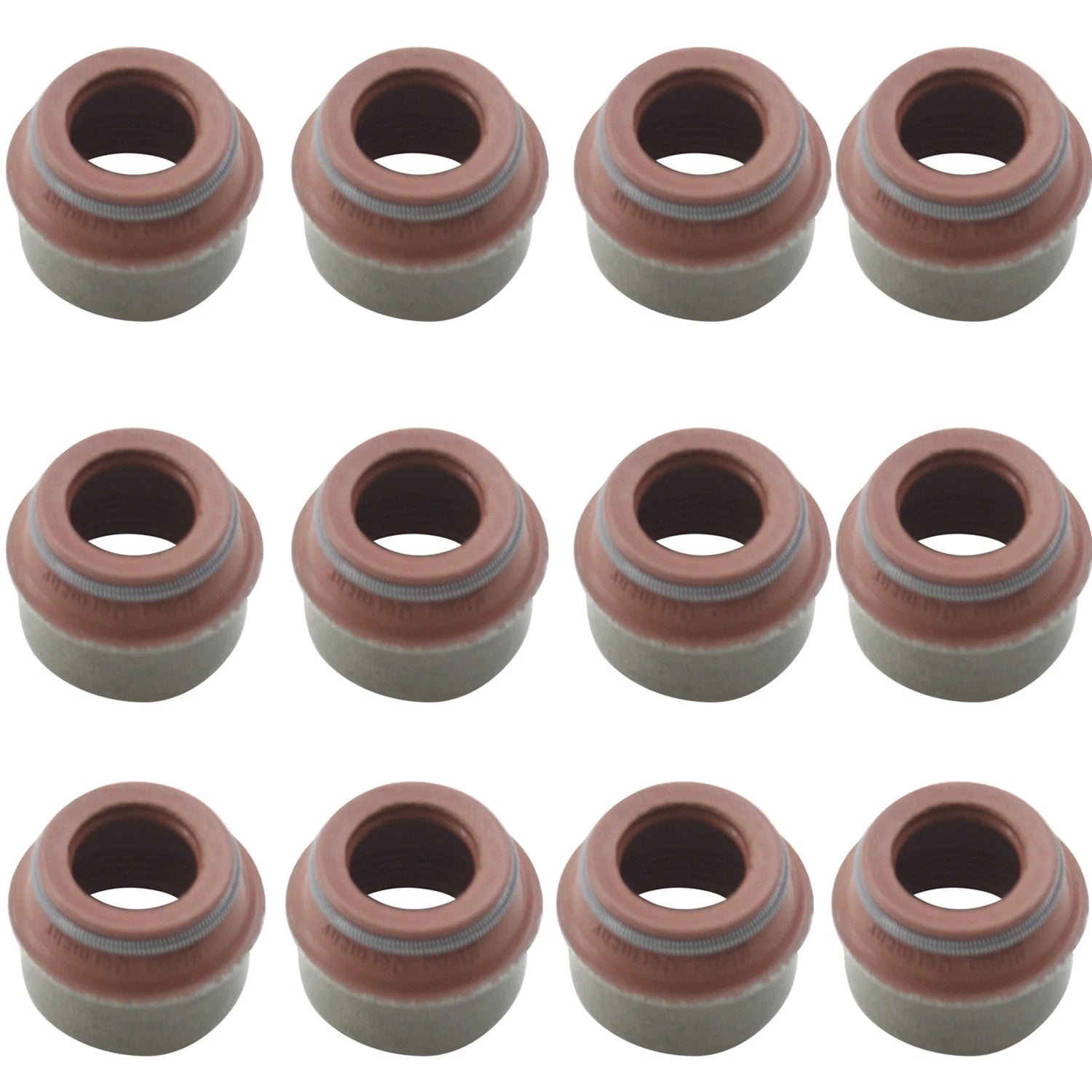 12pc Engine Valve Stem Oil Seal Set for Volvo 244 245 264 265 745 760 (1975–1990)