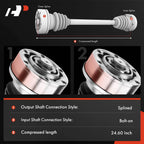 Rear Side CV Axle Assembly for BMW 525i 2001–2003, 528i 1997–2000, 530i 2001–2003