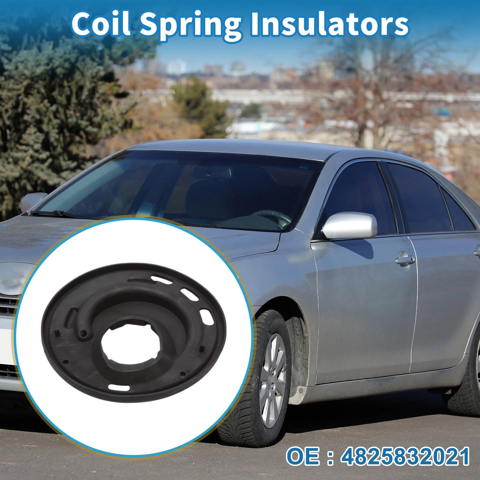 Lower Coil Spring Insulators No. 4825832021 for Toyota Camry (2004–2011)