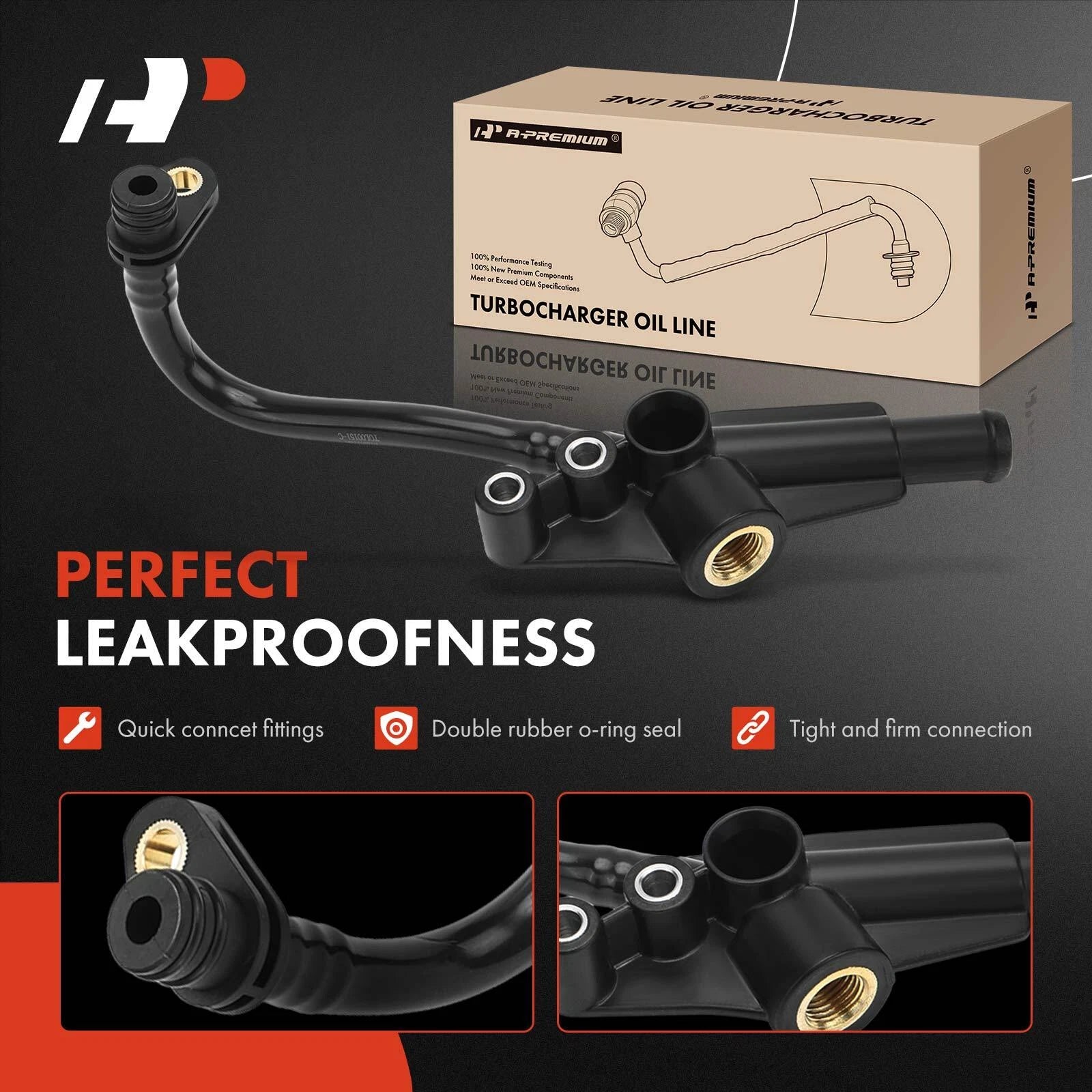 Turbocharger Coolant Line for Mercedes C216 W212 W166 R231 (2009–2018)
