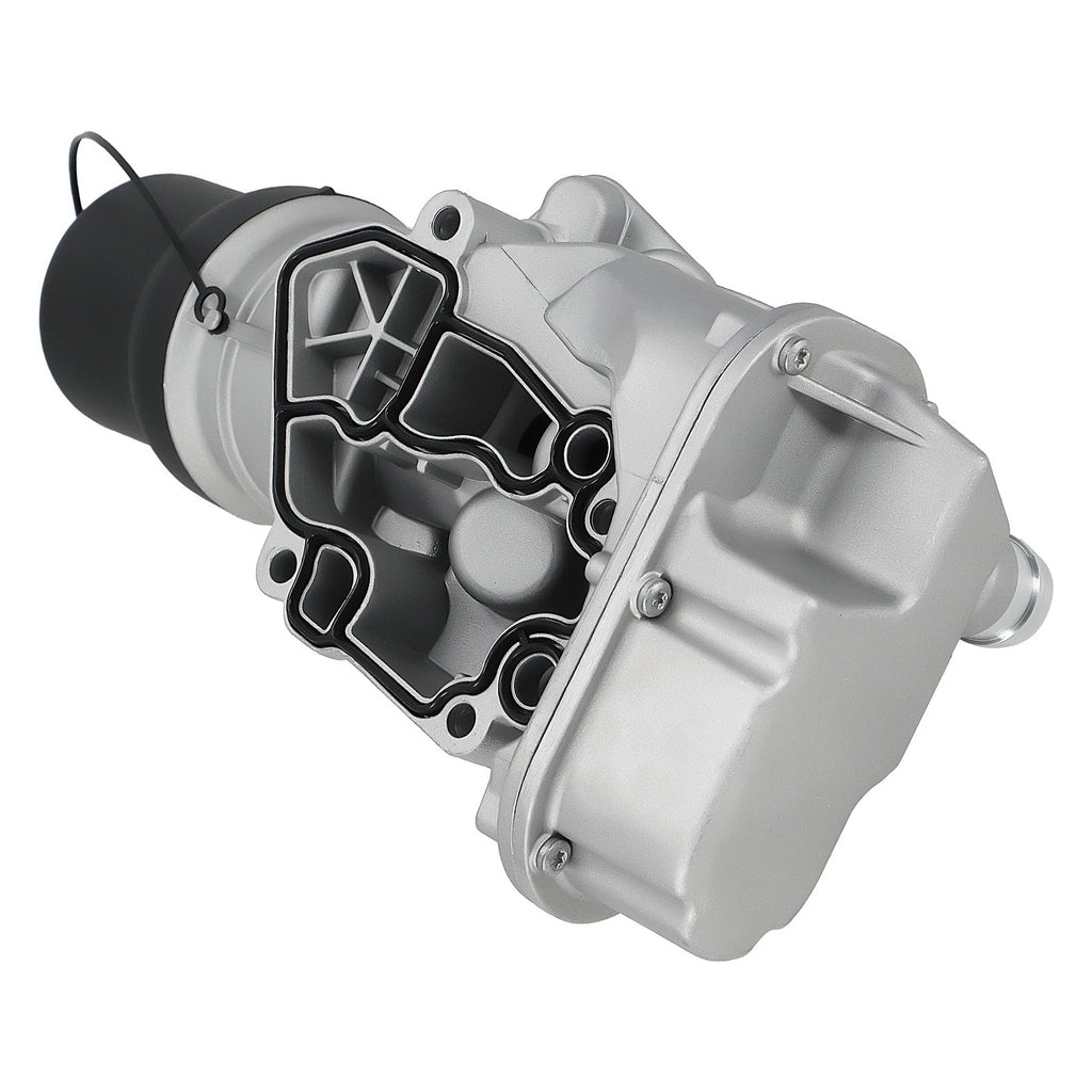 Oil Filter Housing for VW Jetta 2.0L (2006–2011) 06F115397F Aluminum Black