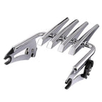 Chrome Enlarged Detachable Luggage Rack for Harley Touring FLHR FLTR (2009–Present)