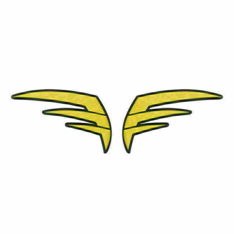 3D Tank Traction Pad for Universal Motorcycle - Yellow T9