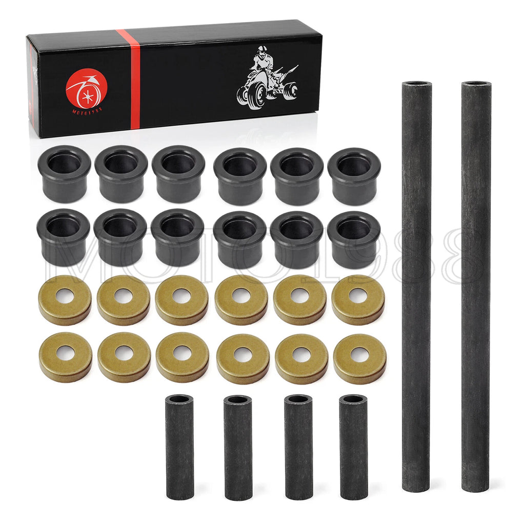 Front A Arm Bushing Seal Cap Collar Rebuild Kit for Yamaha Banshee YFZ350 (1991–2006)