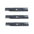 Set of 3 Mower Blades for AYP Husqvarna Craftsman 42" (112078)