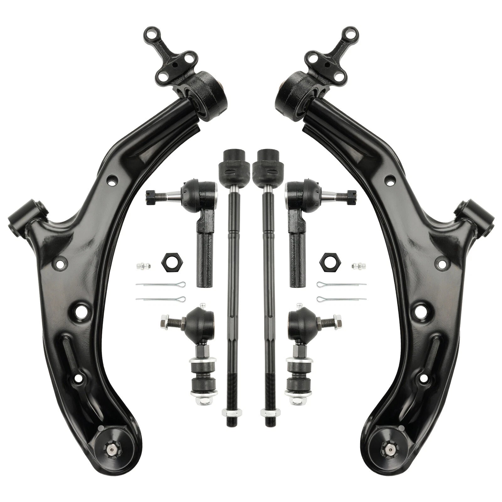 Front Lower Control Arms, Tie Rods & Sway Bars for 2002–2006 Nissan Sentra