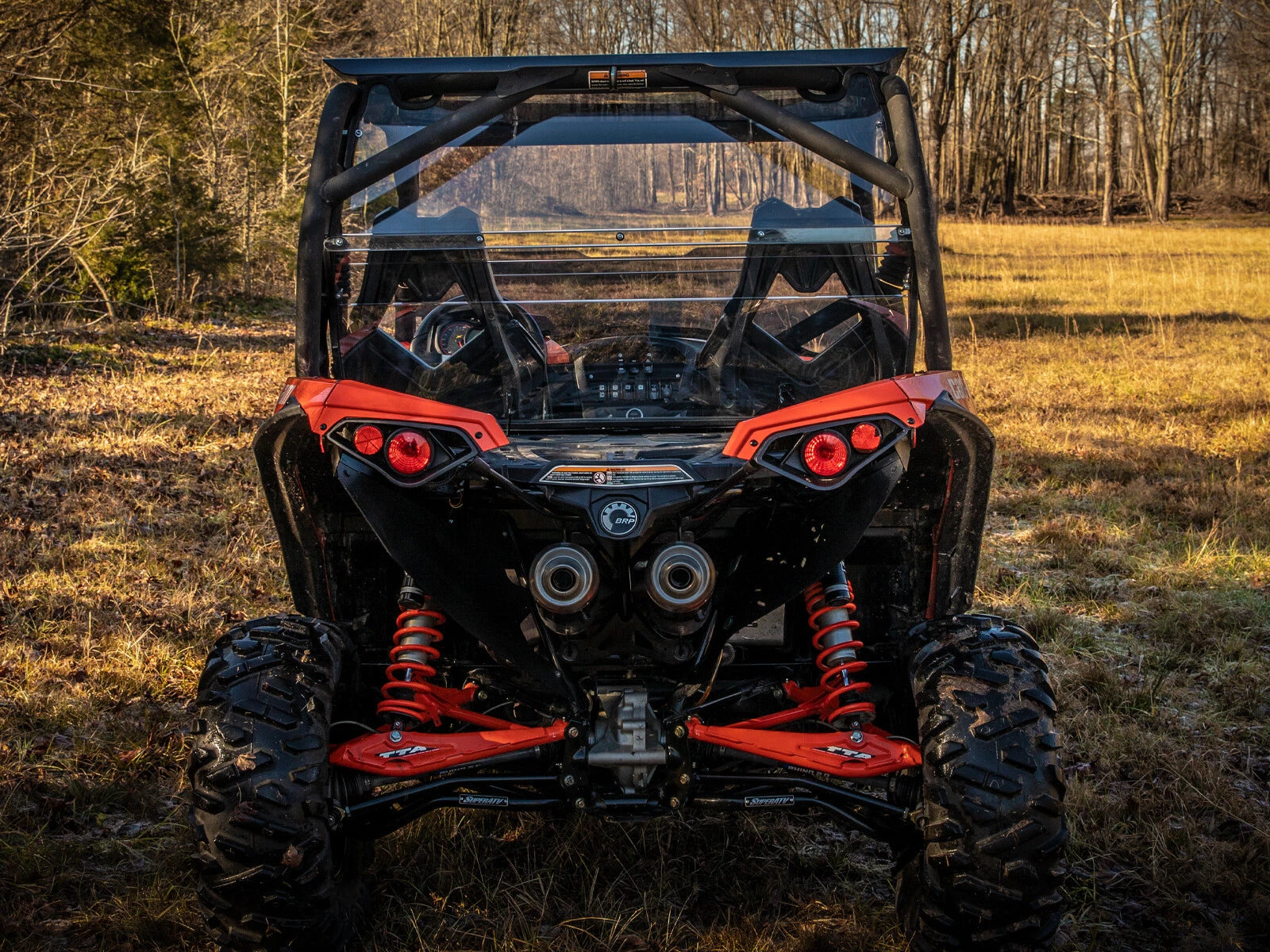 Clear Rear Windshield for Can-Am Maverick (2013–2018)