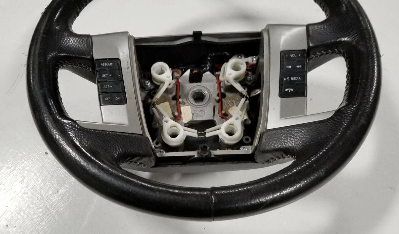 Steering Wheel for Ford Flex (2009–2012) Black with Wood Accent 8A83-3F563-EH