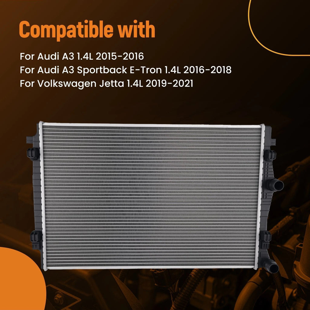 Aluminum Engine Radiator for VW Jetta 1.4L (2019–2021) AU3010156 DPI13827