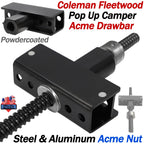 Whiffle Tree Lift Drawbar Rod & Acme Nut for Coleman Fleetwood