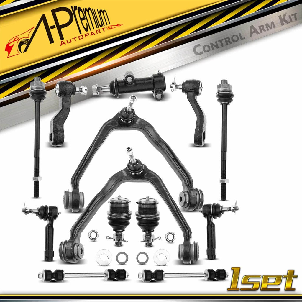 Set of 13 Front Control Arms with Ball Joints for Chevy Cadillac 