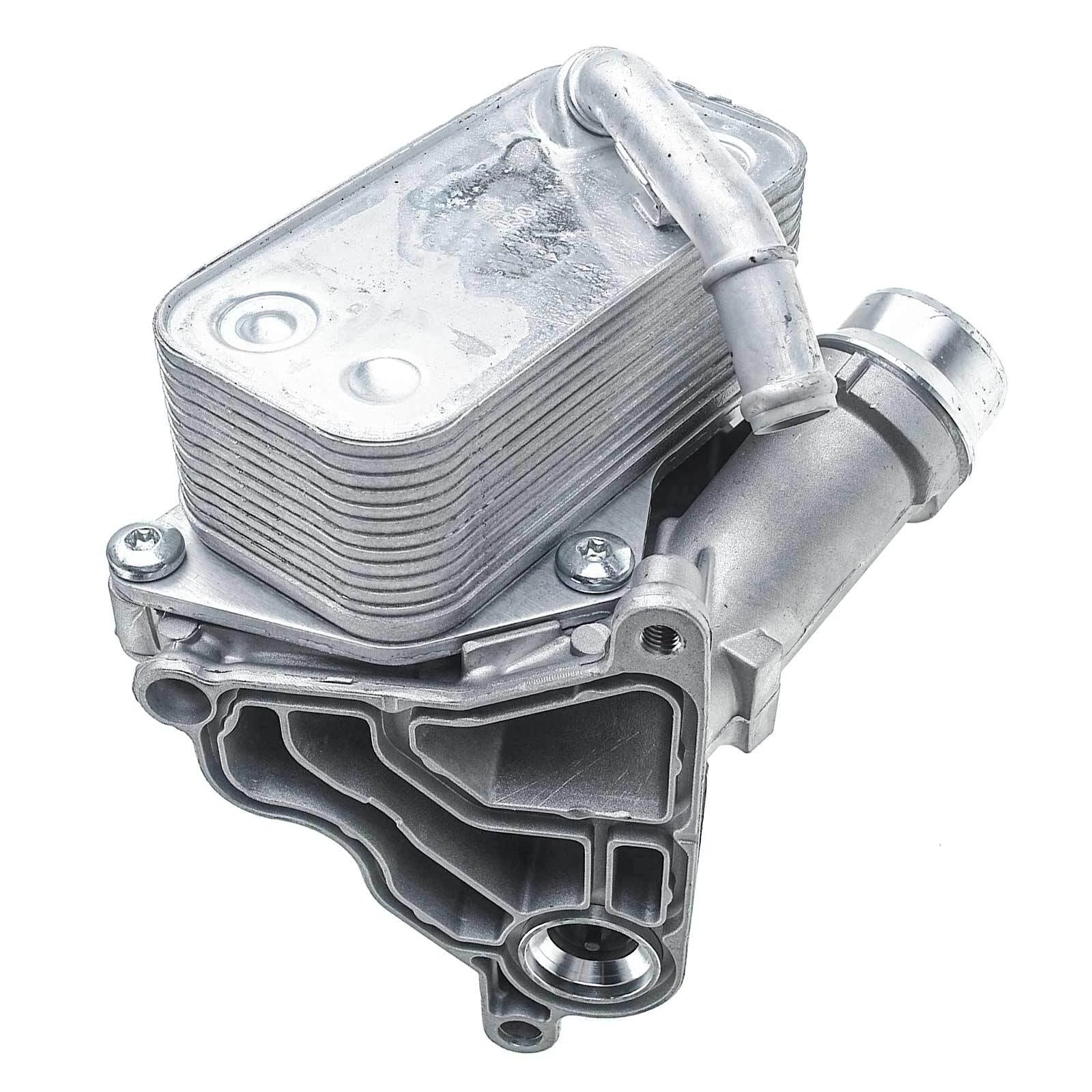 Engine Oil Cooler Filter Housing Assembly with Gasket for BMW 528i (2012-2016)
