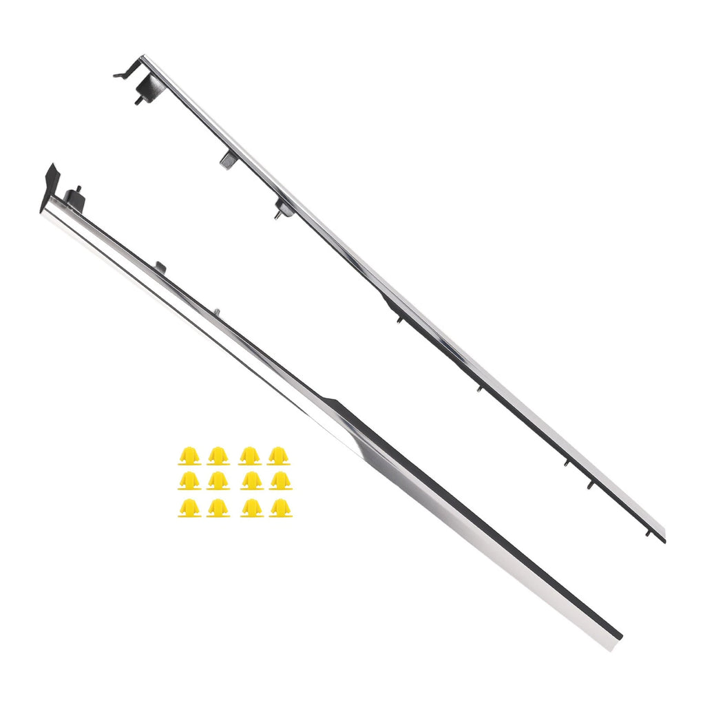 Set of 2 Chrome ABS Fender Garnish Trim for Hyundai Sonata (2015–2017)