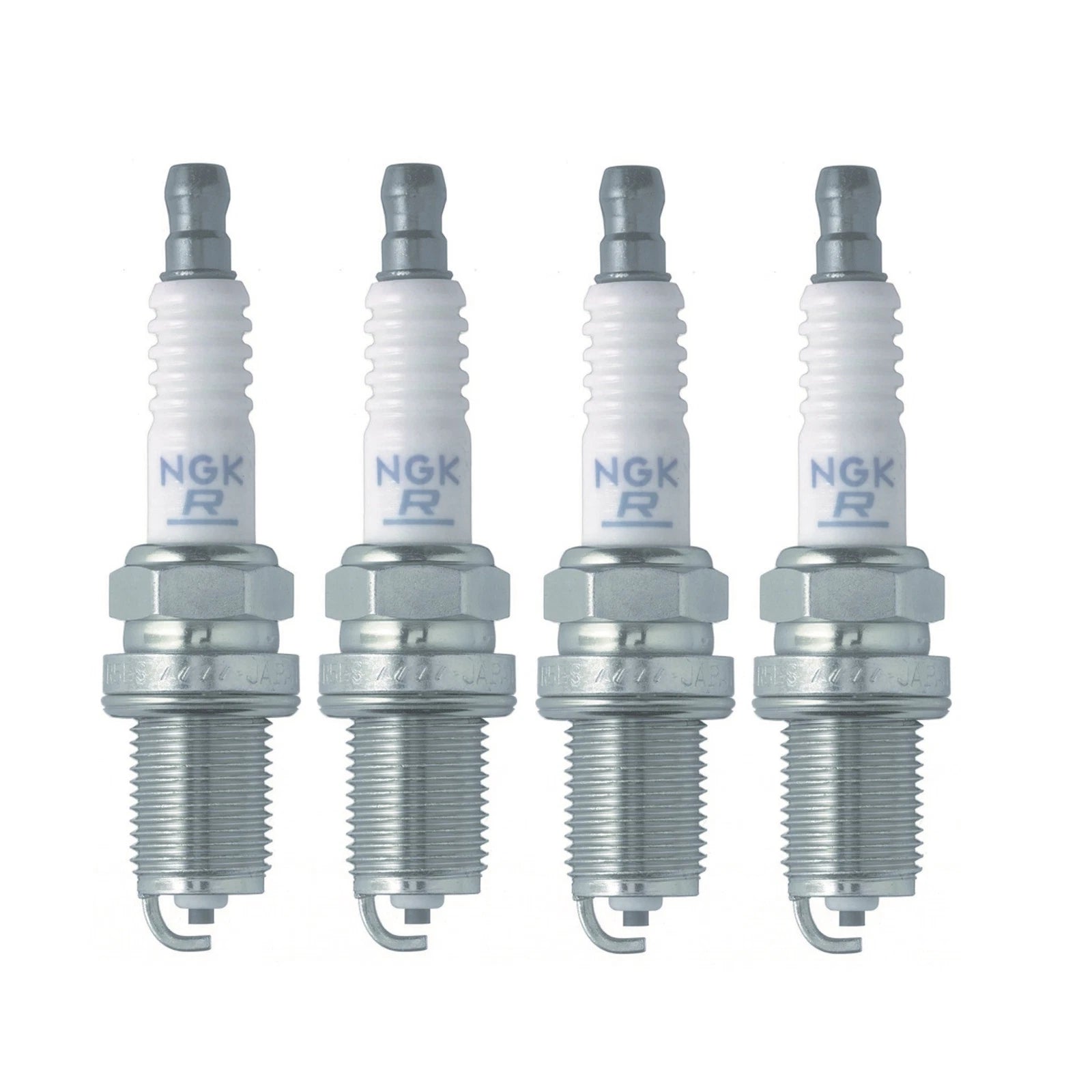 Set of 4 NGK Std Nickel Spark Plugs for Acura Chevy Dodge Ford Mazda Toyota