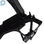 Set of 2 Headlight Brackets for Jeep Cherokee (2014–2018) Black ABS