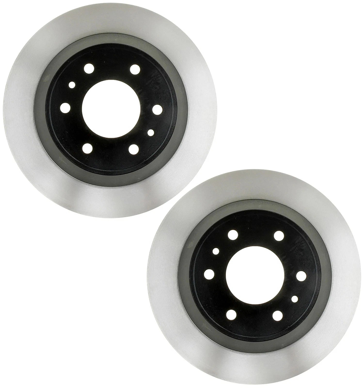Set of 2 Rear Disc Brake Rotors for Buick Rainier, GMC Envoy XL (2004–2009)
