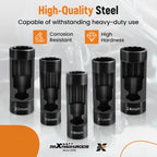 5pcs Suspension Strut Nut Socket Tool for Various Vehicles (Fit Many Models)
