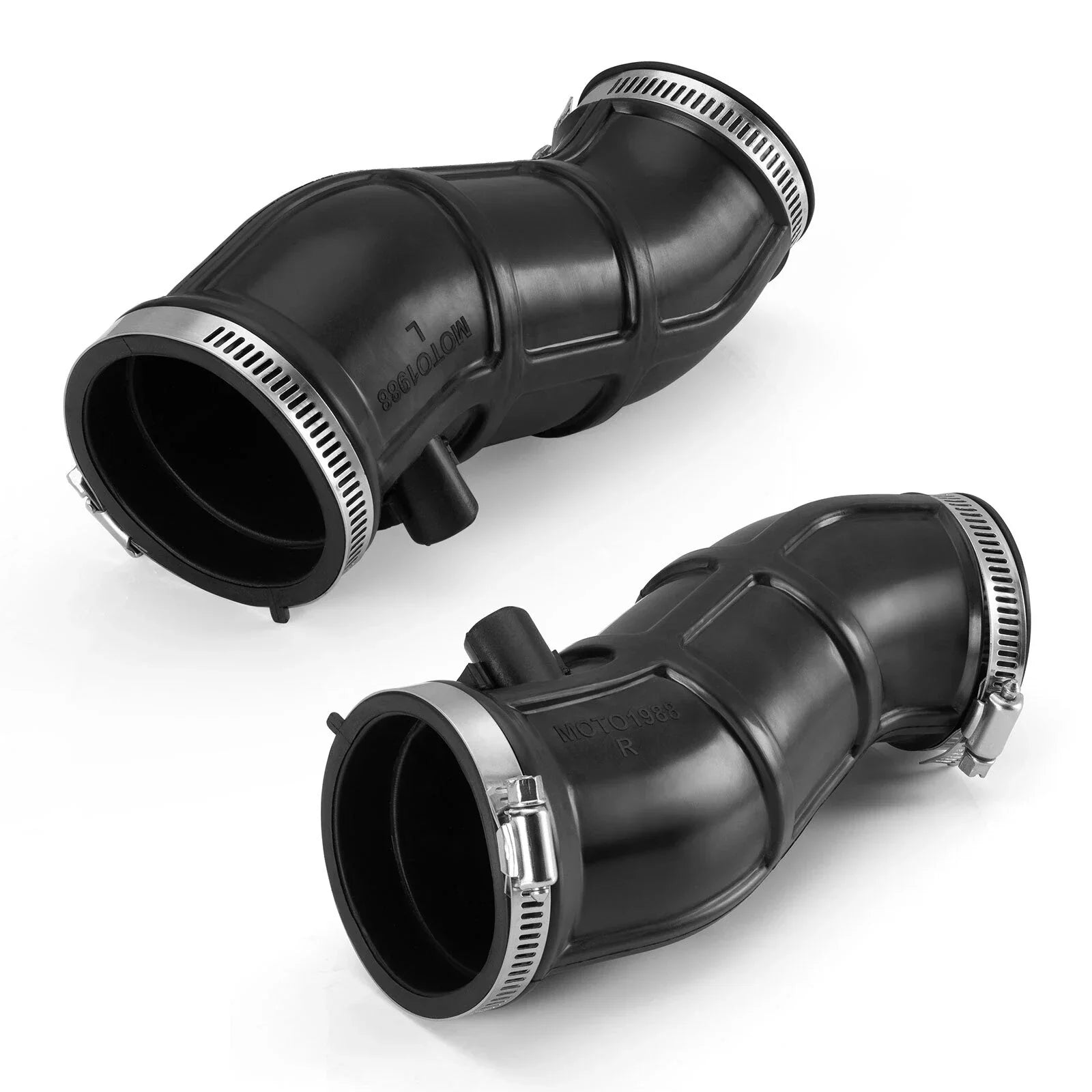 Left + Right 2 x Snorkel Air Box Intake Tube for Yamaha Raptor 660R (2002–2005)