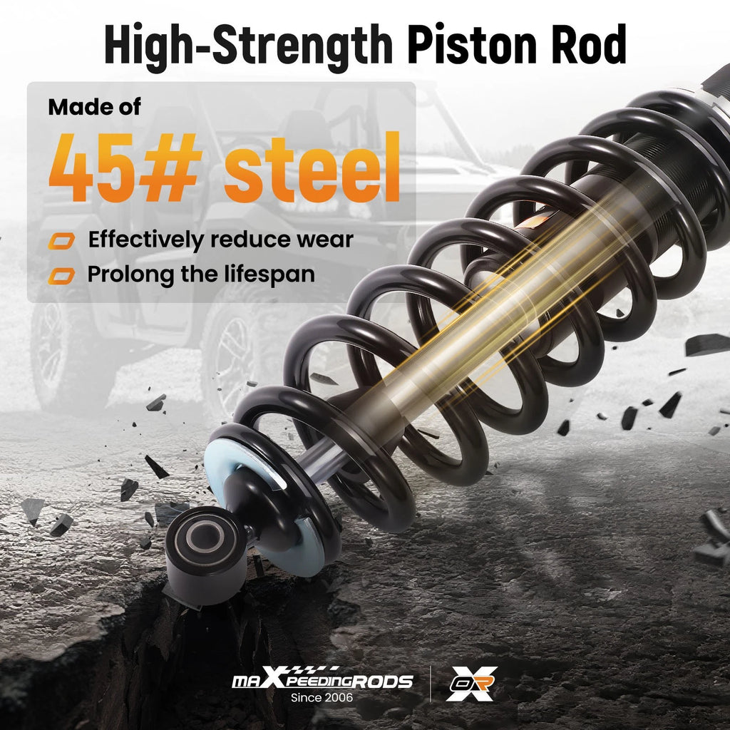 Pair Rear Shock Absorbers for Polaris Ranger 500 800 700 (2006–2014)