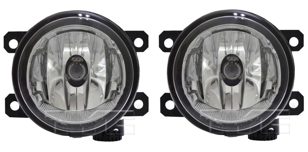 Fog Light Lamp Assembly Pair for Jeep Renegade (2015–2022)