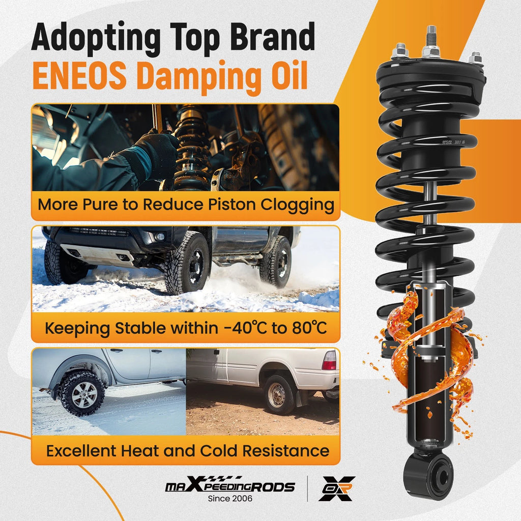 Complete Shock Struts for GMC Canyon Chevrolet Colorado (2004-2012)