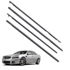 Set of 2 Lower Door Window Reveal Molding Weatherstrip for Pontiac G8 (2008–2009)