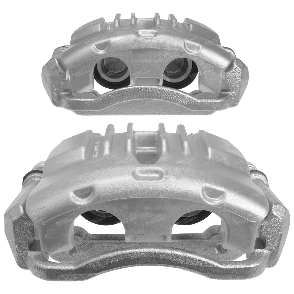 Front LH+RH Disc Brake Calipers + Pads for Ford Falcon AU (2000-2003)