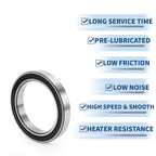 Deep Groove Ball Bearing 80x110x16mm for Scooter Skateboard (1 Pc)