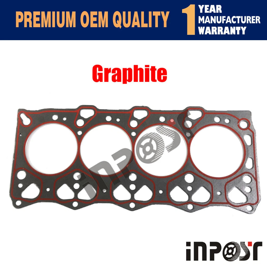 4LE1 Cylinder Head Gasket for Isuzu EX55 ZX55UR ZX55 (Excavator)