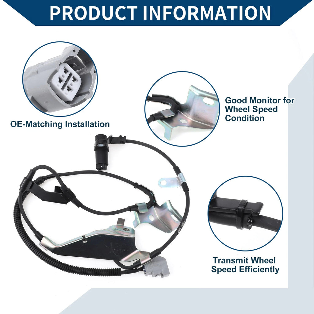 ABS Wheel Speed Sensor No. 8954360010 for Toyota Land Cruiser (1998–2007)