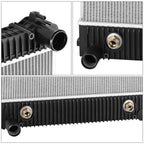 2-Row Cooling Radiator for Freightliner Business Class M2/M2 106/M2 100/B2 (2003–2011)