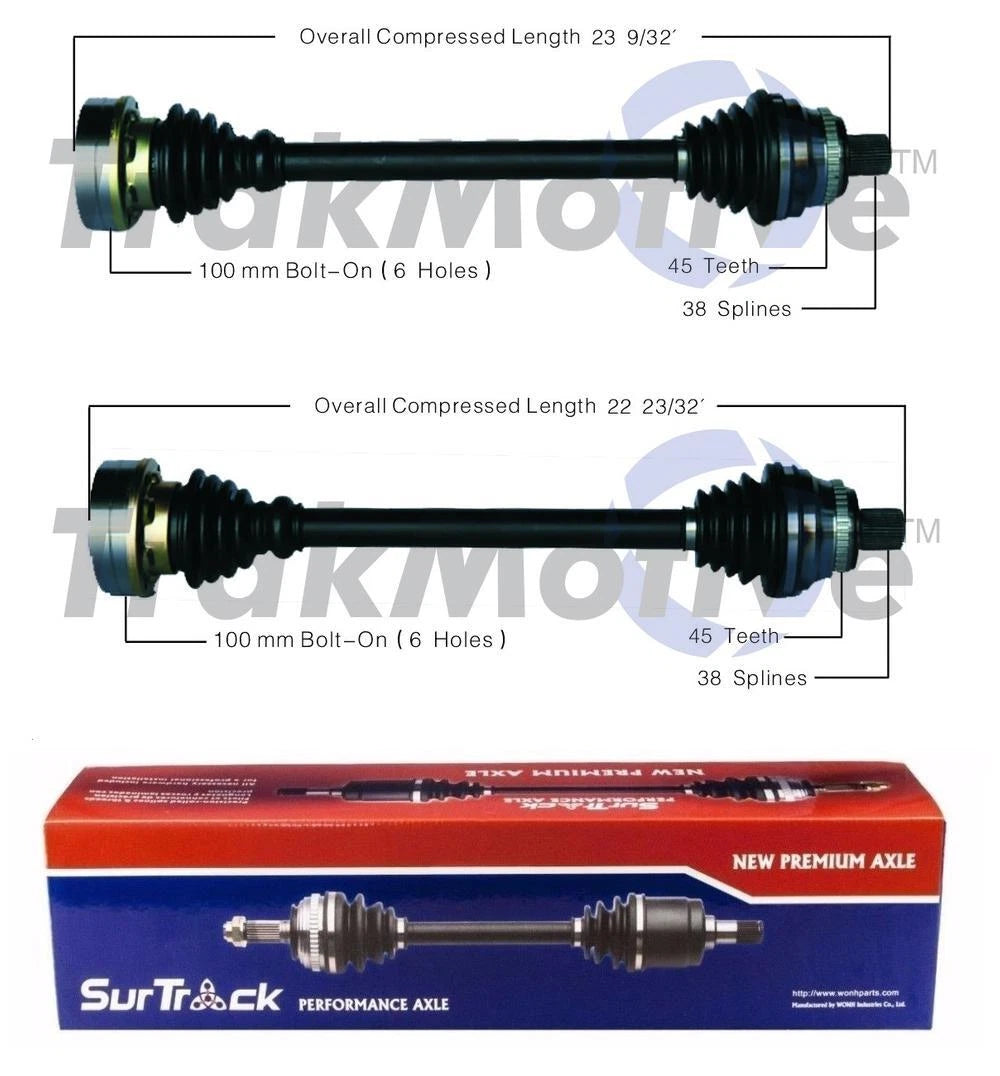 CV Axle Shaft Kit for - Front Driver & Passenger Side