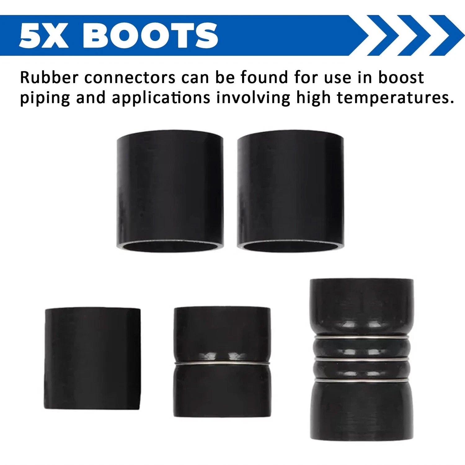 Intercooler Pipe Boot Kit for Ford F250 Super Duty (2008–2010) 6.4L Powerstroke