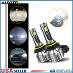 AUXITO 9005 HB3 LED Headlight Bulbs Kit for High/Low Beam (60000LM)