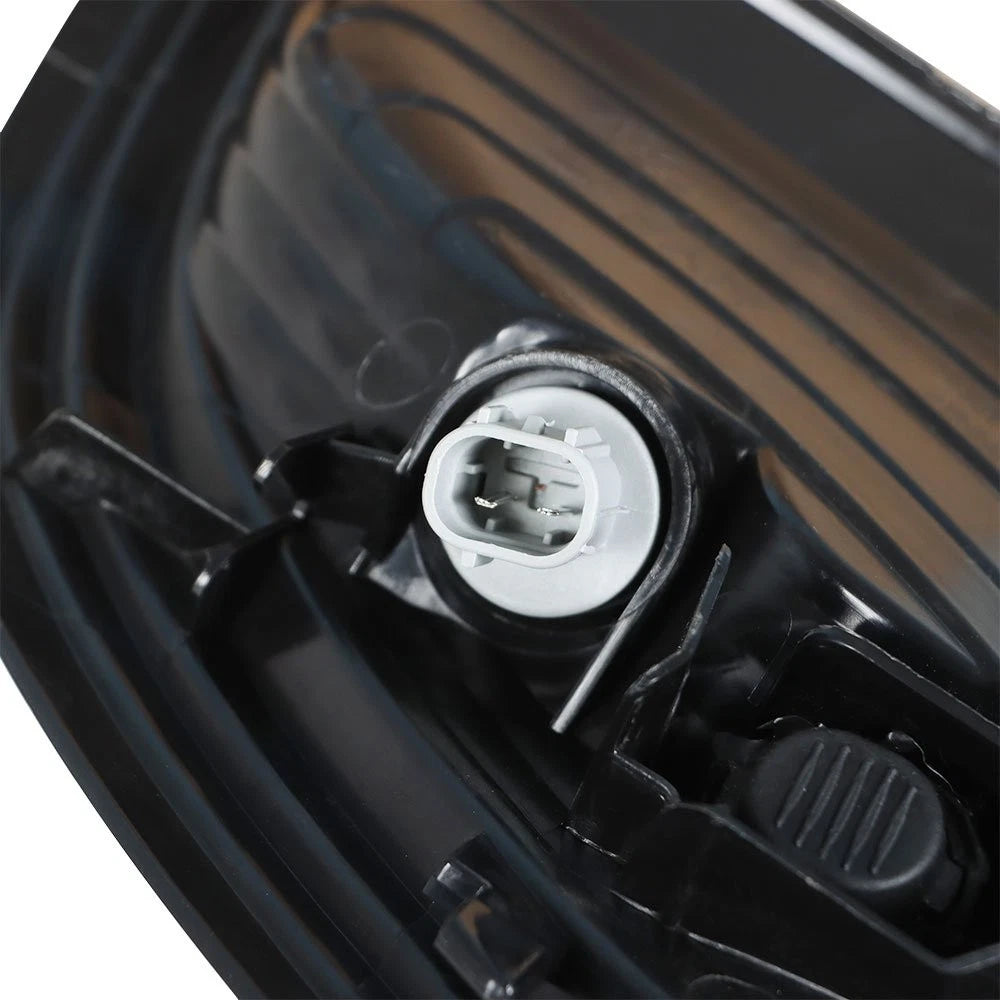 Pair Black Borders Corner Turn Signals for Toyota Tacoma (2001-2004)